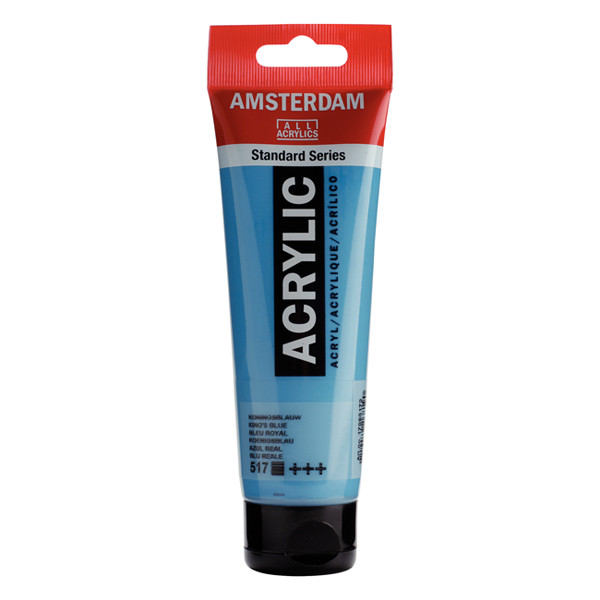 Talens Amsterdam royal blue acrylic paint, 120ml 220646 - 1