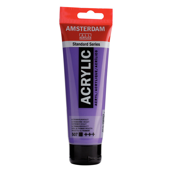 Talens Amsterdam ultramarine violet acrylic paint, 120ml 220644 - 1