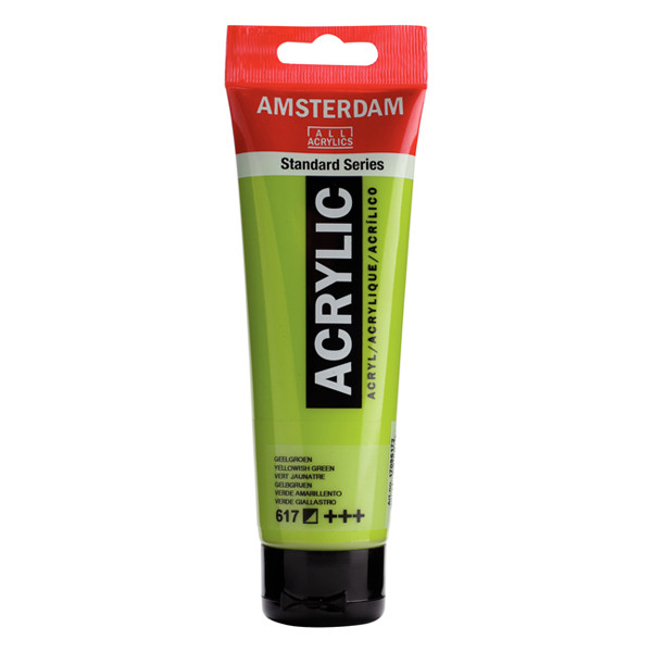 Talens Amsterdam yellow-green acrylic paint, 120ml 220662 - 1