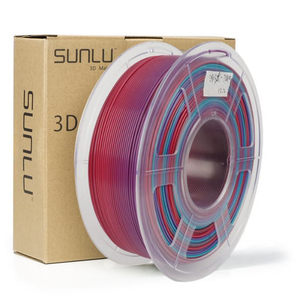 eSun Twinkling PLA filament, 1.75mm, rainbow A, 1kg/roll Rainbow