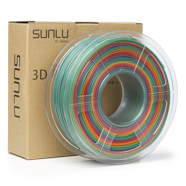 SUNLU rainbow PLA filament 1.75mm, 1kg  DFP00173 - 1