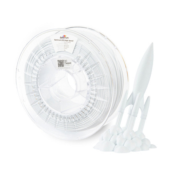 Spectrum arctic white Premium High Speed PLA filament 1.75mm, 1kg 81048 DFS10032 - 1