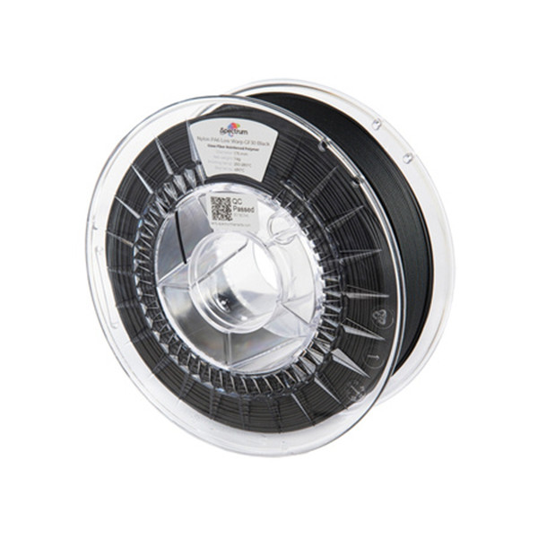 Spectrum black Nylon PA6 Low Warp GF30 filament 1.75mm, 1kg 80741 DFS10120 - 1