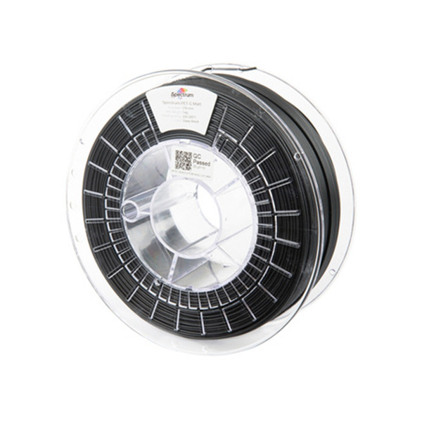 Spectrum deep black PET-G Matte filament 1.75mm, 1kg DFS10112 - 1