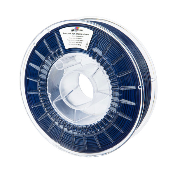 Spectrum navy blue LW-ASA UltraFoam filament 1.75mm, 0.75kg DFP16190 - 1