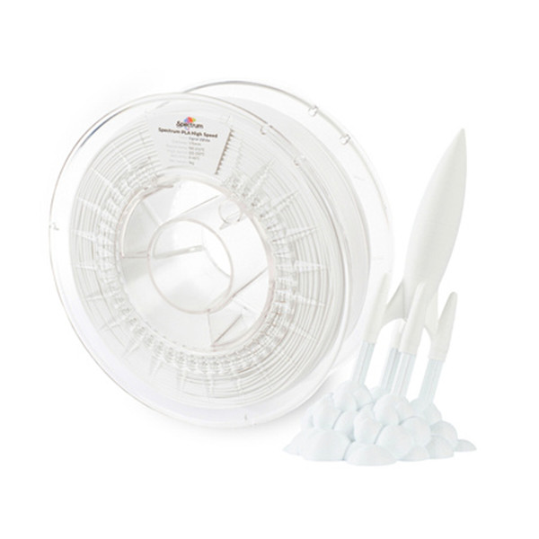 Spectrum signal white Premium High Speed PLA filament 1.75mm, 1kg 81047 DFS10031 - 1