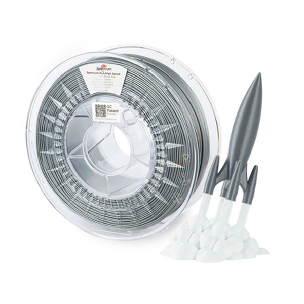 Spectrum silver star Premium High Speed PLA filament 1.75mm, 1kg 81067 DFS10040 - 1