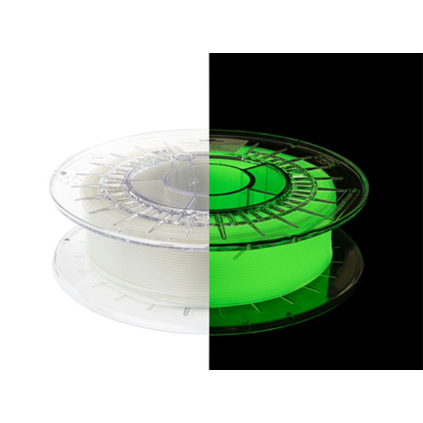 Spectrum yellow-green Glow in the Dark PLA filament 1.75mm, 0.5kg DFS10059 - 1