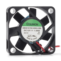 Sunon fan axial 12V, 40mm x 40mm x 10mm BSS12D1040 DMO00020