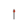 Two Trees 60° V-Groove Cutter, 6mm x 10mm x 60mm DAR02458 - 1