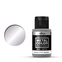 Vallejo Metal Color aluminum acrylic paint, 32ml 77701 DAR01078