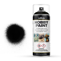 Vallejo Primer black spray paint, 400ml 28012 DAR01093