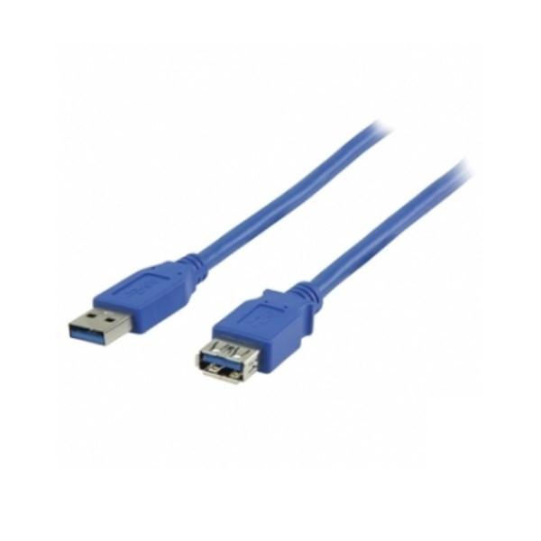 Valueline USB A 3.0 blue extension cable high quality, 1m  DDK00046 - 1