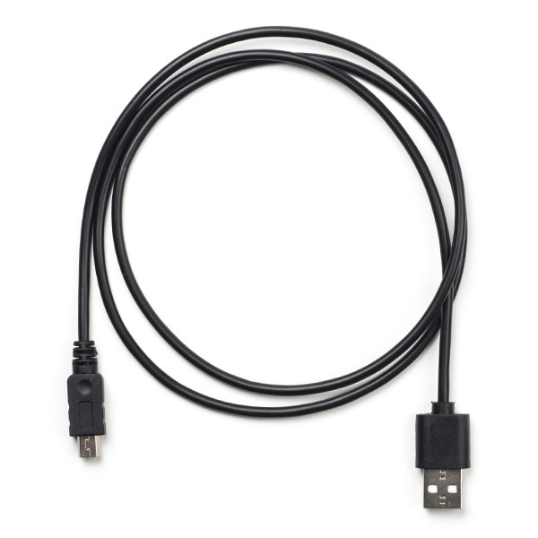 USB A to mini USB black USB 2.0 cable, 1m DDK00122 - 1