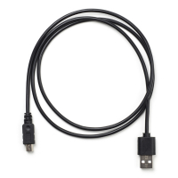 USB A to mini USB black USB 2.0 cable, 1m DDK00122