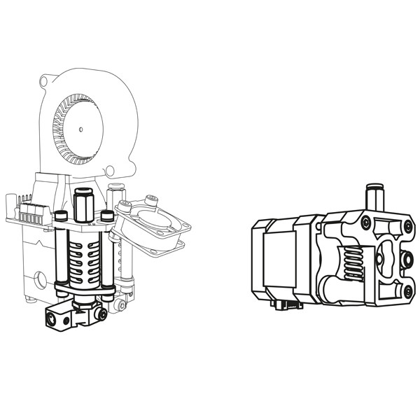K8402 second print head kit for the Vertex K8400 DPP00005 - 1