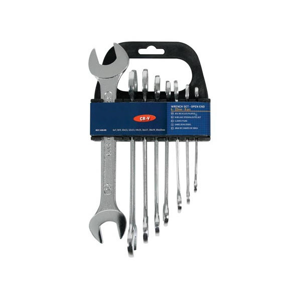 Open-end spanner set, 6mm-22mm (8-pack) DGS00017 - 1