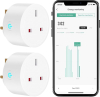 WOOX UK Smart Plugs 2-pack with energy monitor LWO00105 - 1