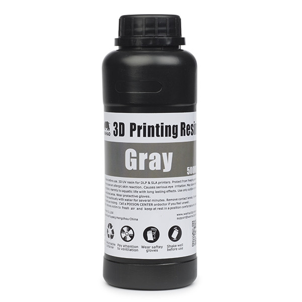 Wanhao grey UV resin, 500ml  DLQ02013 - 1