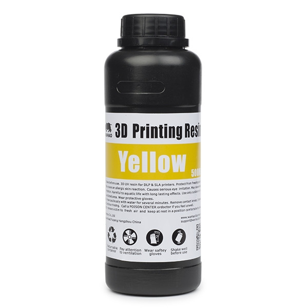 Wanhao yellow UV resin, 500ml  DLQ02015 - 1