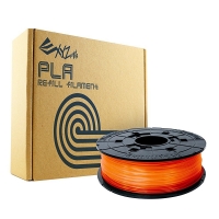 XYZprinting transparent orange PLA filament 1.75mm, 0.6kg (Refill) RFPLBXEU07E XYRFPLBXEU07E DFP05023