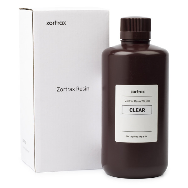Zortrax clear tough resin, 1kg  DFP00175 - 1