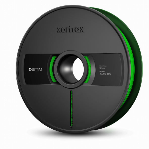 Zortrax green Z-ULTRAT filament 1.75mm, 2kg  DFP00100 - 1