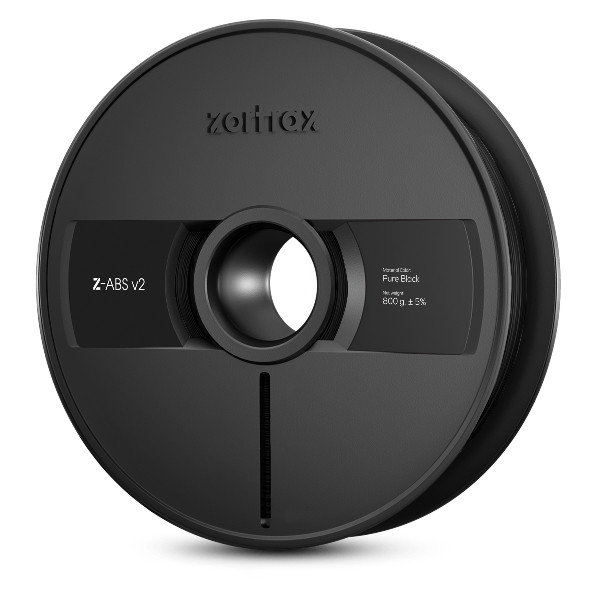 Zortrax pure black Z-ABS v2 filament 1.75mm, 0.8kg  DFP00078 - 1