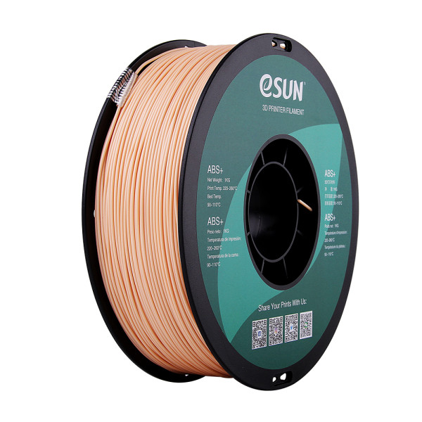 eSun beige ABS+ filament 1.75mm, 1kg ABS175SK1 DFE20020 - 1