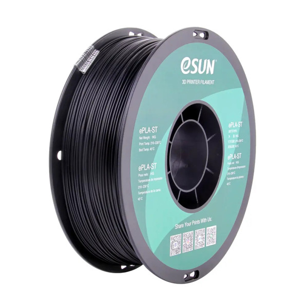 eSun black ePLA-ST filament 1.75mm, 1kg  DFE20258 - 1