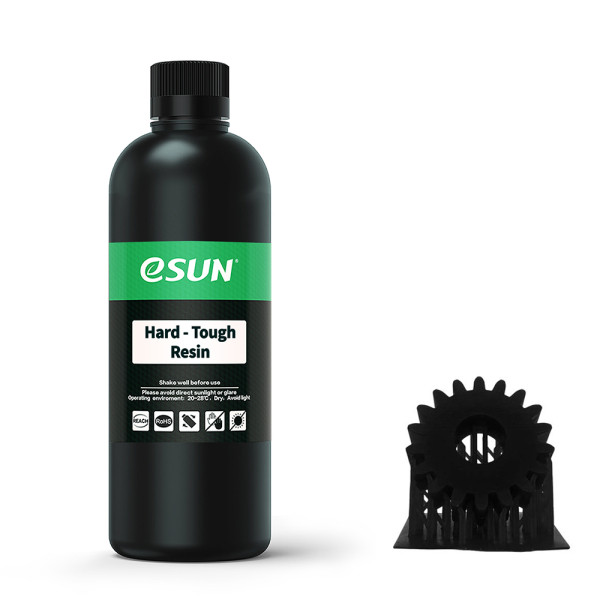 eSun black hard-tough resin, 1kg EHTRLCDBK1000 HARDTOUGHRESIN-B DFE20163 - 1