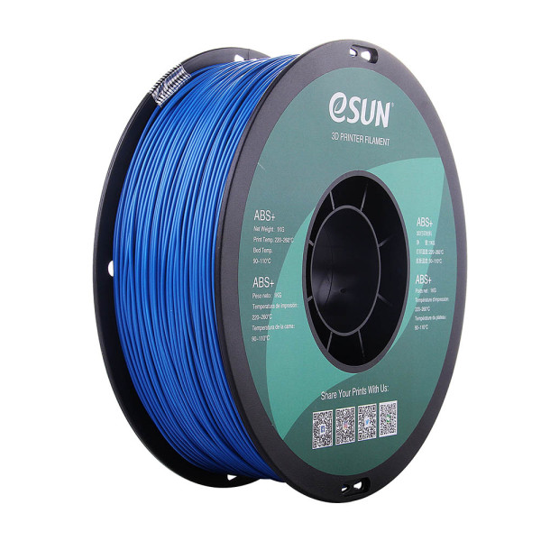 eSun blue ABS+ filament 1.75mm, 1kg ABS175U1 DFE20014 - 1