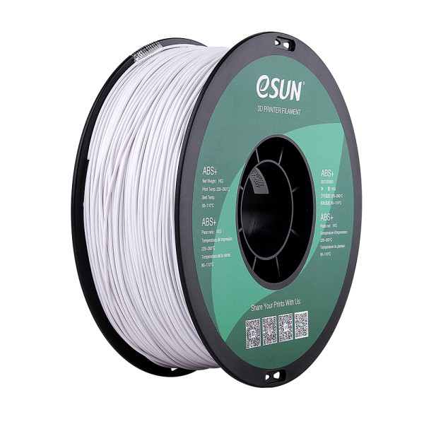 eSun cold white ABS+ filament 1.75mm, 1kg  DFE20124 - 1