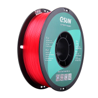 eSun glass watermelon PLA filament 1.75mm, 1kg PLA175GWR1 DFE20068