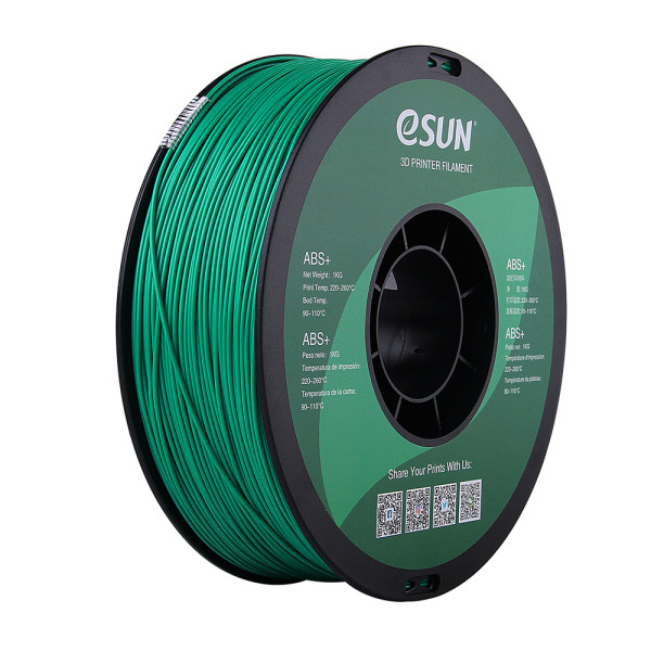 eSun green ABS+ filament 1.75mm, 1kg ABS175G1 DFE20019 - 1