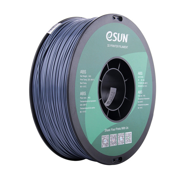 eSun grey ABS filament 1.75mm, 1kg  DFE20002 - 1