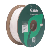 eSun milky white ePLA-Matte filament 1.75mm, 1kg  DFE20256