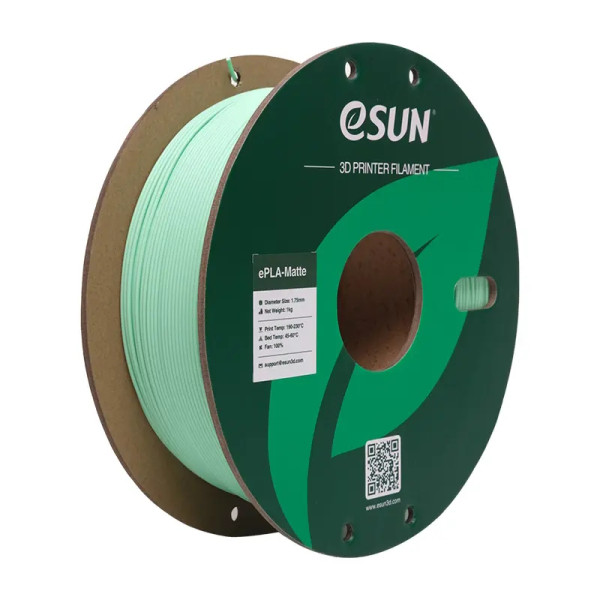 eSun mint green ePLA-Matte filament 1.75mm, 1kg  DFE20251 - 1
