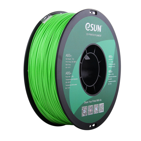eSun neon green ABS+ filament 1.75mm, 1kg ABS175V1 DFE20024 - 1