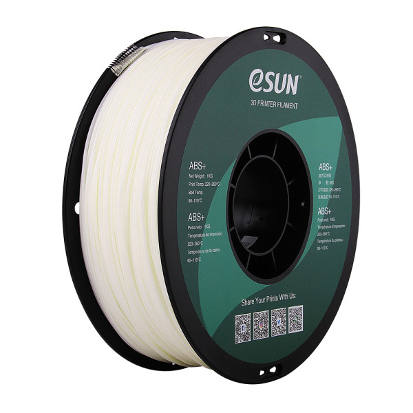eSun neutral ABS+ filament 1.75mm, 1kg  DFE20023 - 1