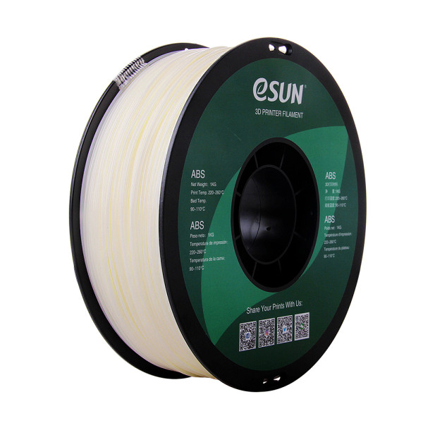 eSun neutral ABS filament 1.75mm, 1kg ABS175N1 DFE20004 - 1