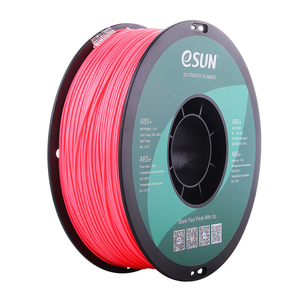 eSun pink ABS+ filament 1.75mm, 1kg  DFE20028 - 1