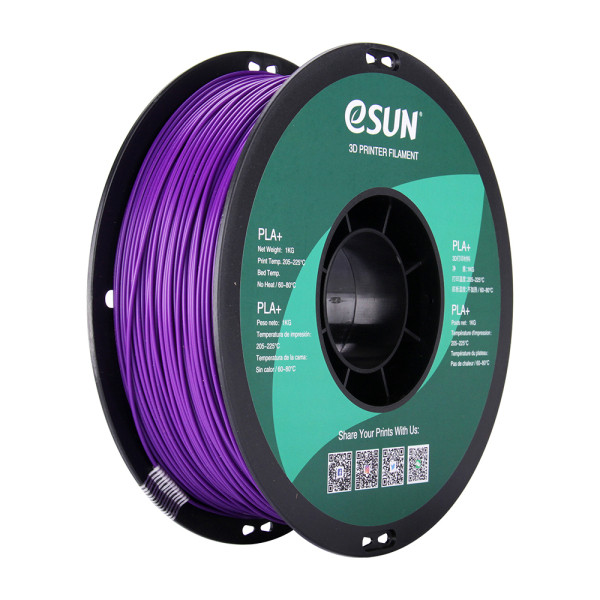 eSun purple PLA+ filament 1.75mm, 1kg PLA175Z1 DFE20100 - 1