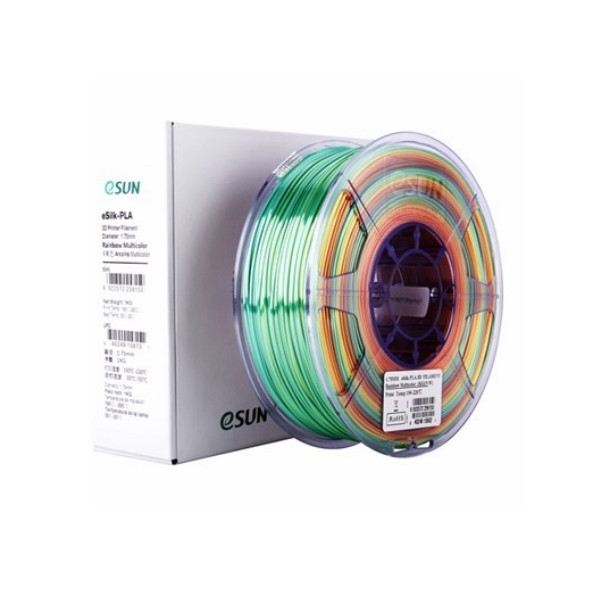 eSun rainbow filament 1,75 mm eSilk-PLA175RB1 DFE20138 - 1