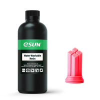 eSun red water washable resin, 0.5kg  DFE20185