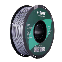 eSun silver PLA+ filament 1.75mm, 1kg PLA175S1 DFE20103