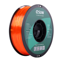eSun transparent orange PETG filament 1.75mm, 1kg PETG175O1 DFE20050