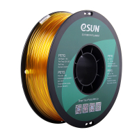 eSun transparent yellow PETG filament 2.85mm, 1kg  DFE20058
