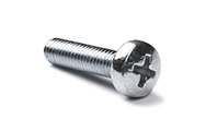 Metal round head screw