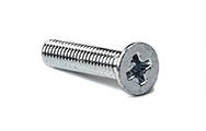 Metal countersunk head screw